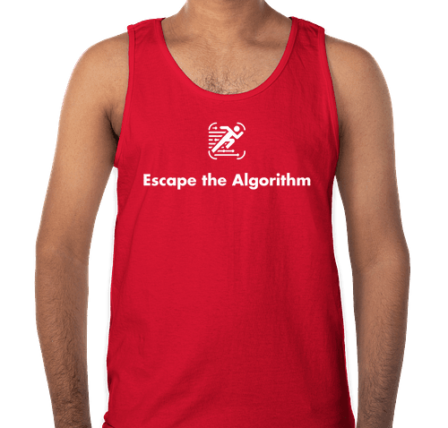 Escape the Algorithm Tank Top